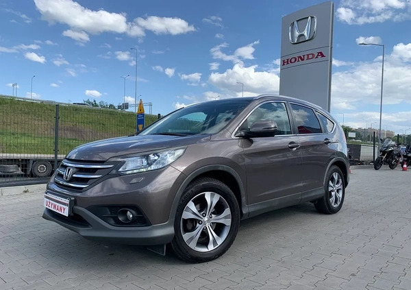 Honda CR-V cena 71700 przebieg: 162700, rok produkcji 2013 z Zawiercie małe 596